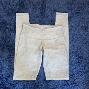 Lululemon Grey Wunder Under Lounge Leggings